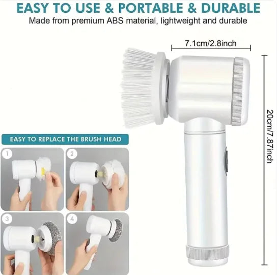 Turbo Clean Spin Scrubber