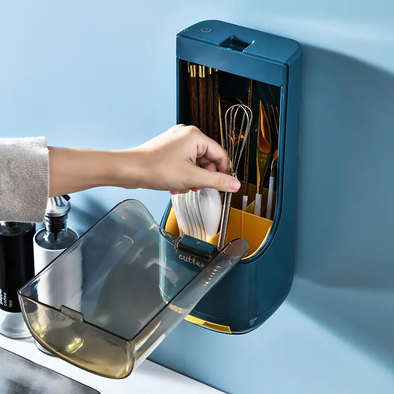 Wall-Mounted UV Chopstick Sterilizer for Kitchen