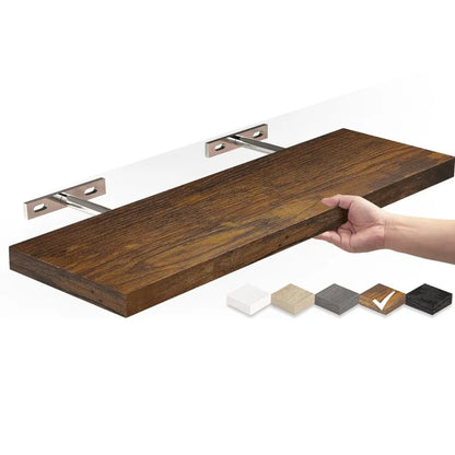 Chic Solid Timber Hanging Shelf