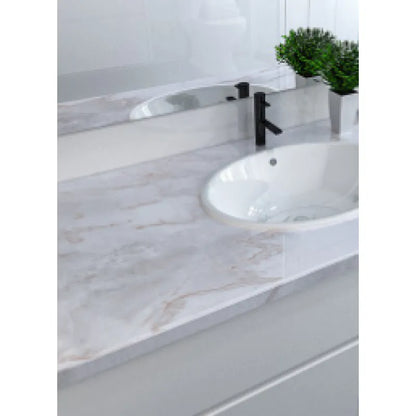 Marbling Thickened Self-adhesive Waterproof Anti-oilproof Wall Kitchen Cabinet Stickers