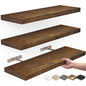 Chic Solid Timber Hanging Shelf