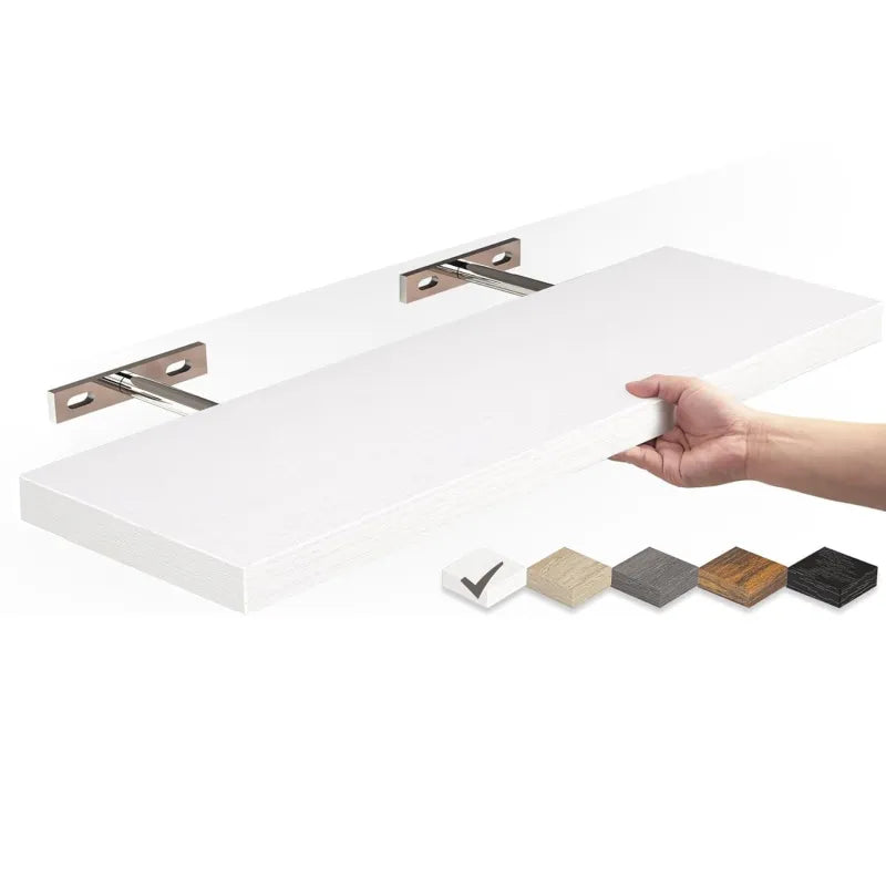 Chic Solid Timber Hanging Shelf