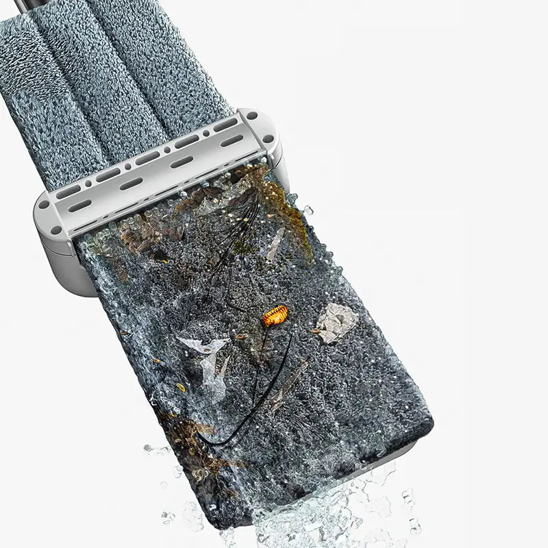 Hands-Free Microfiber Flat Mop