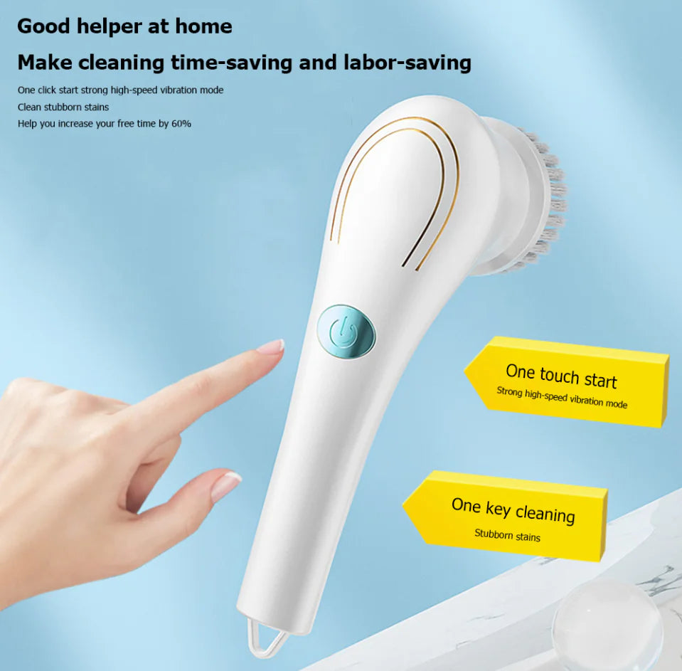 Cordless Multi-Head Kitchen Scrubber