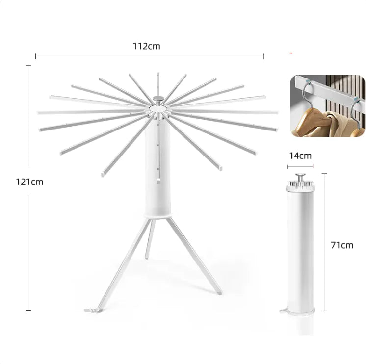 Compact Folding Laundry Dryer